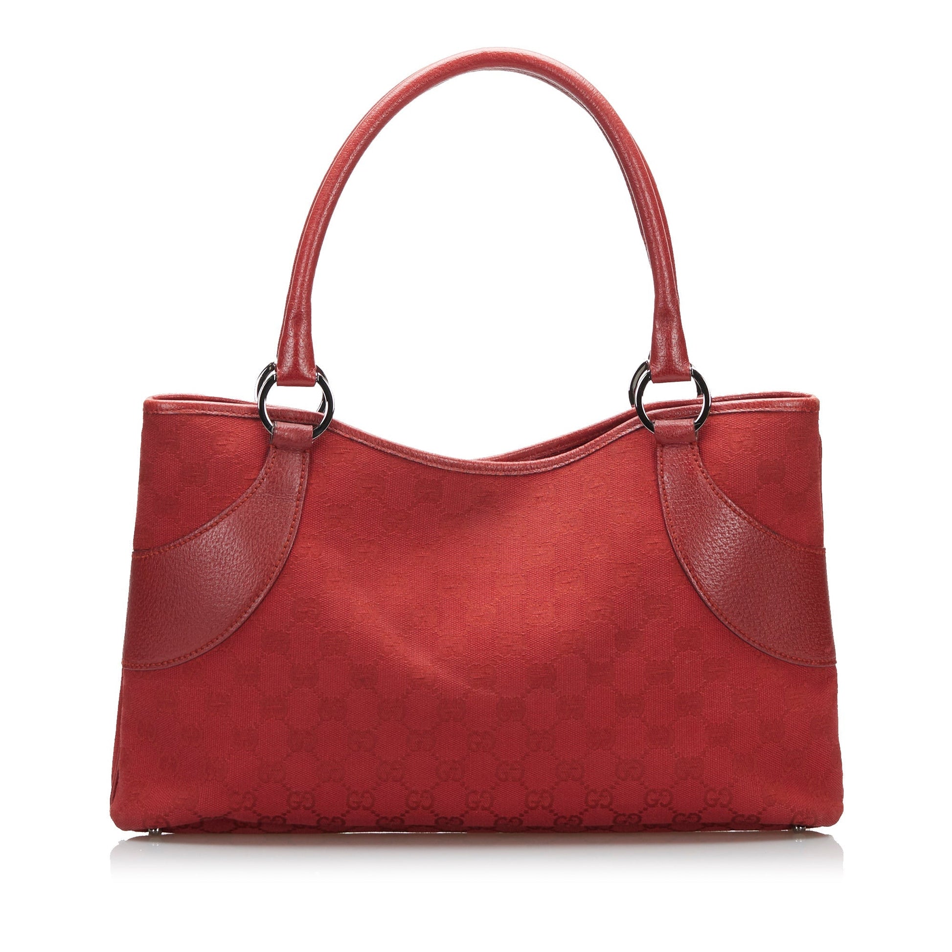 Gucci Leather Canvas Tote Style 69