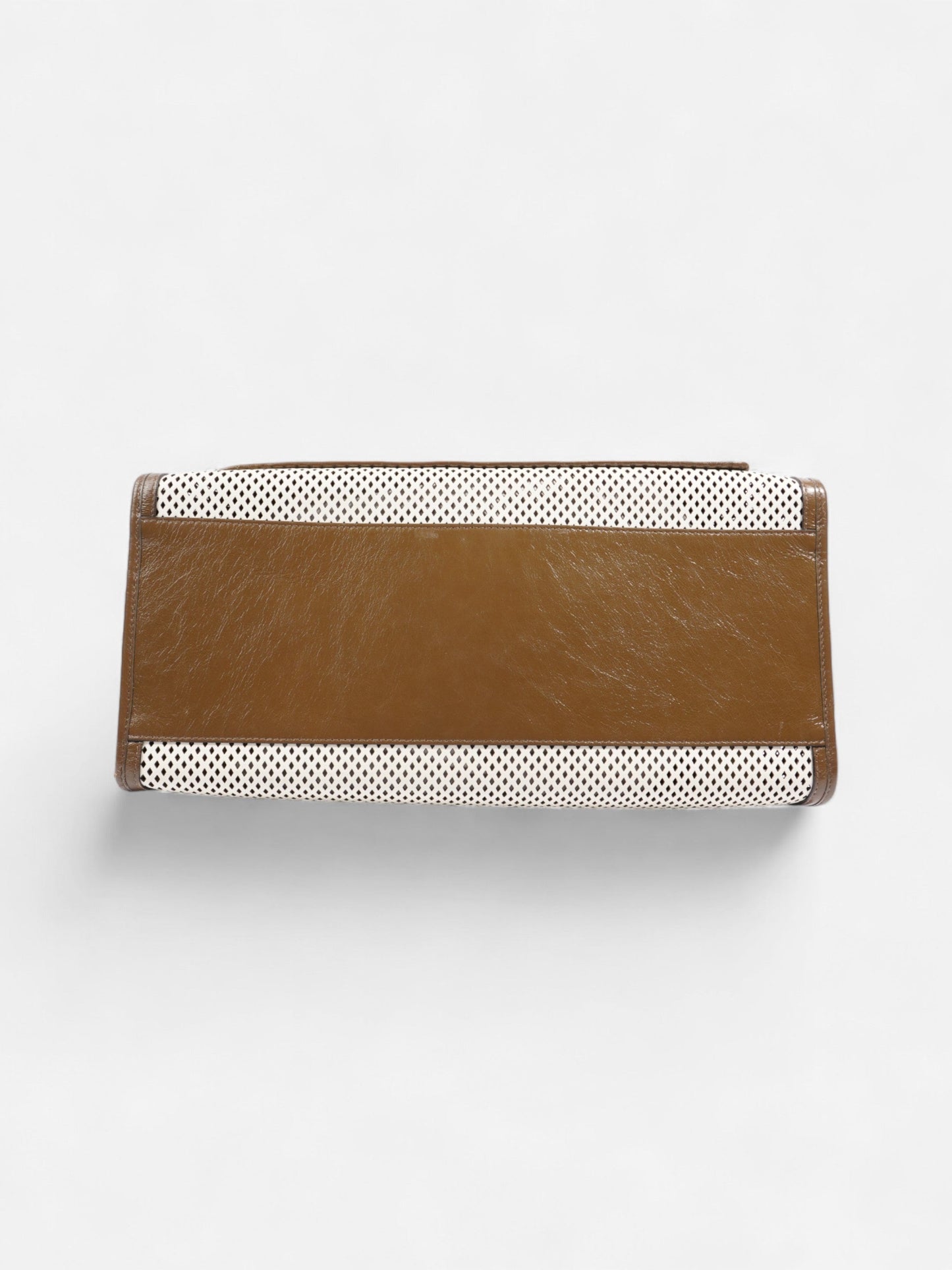 Fendi Spy Bag Gold / Silver Leather