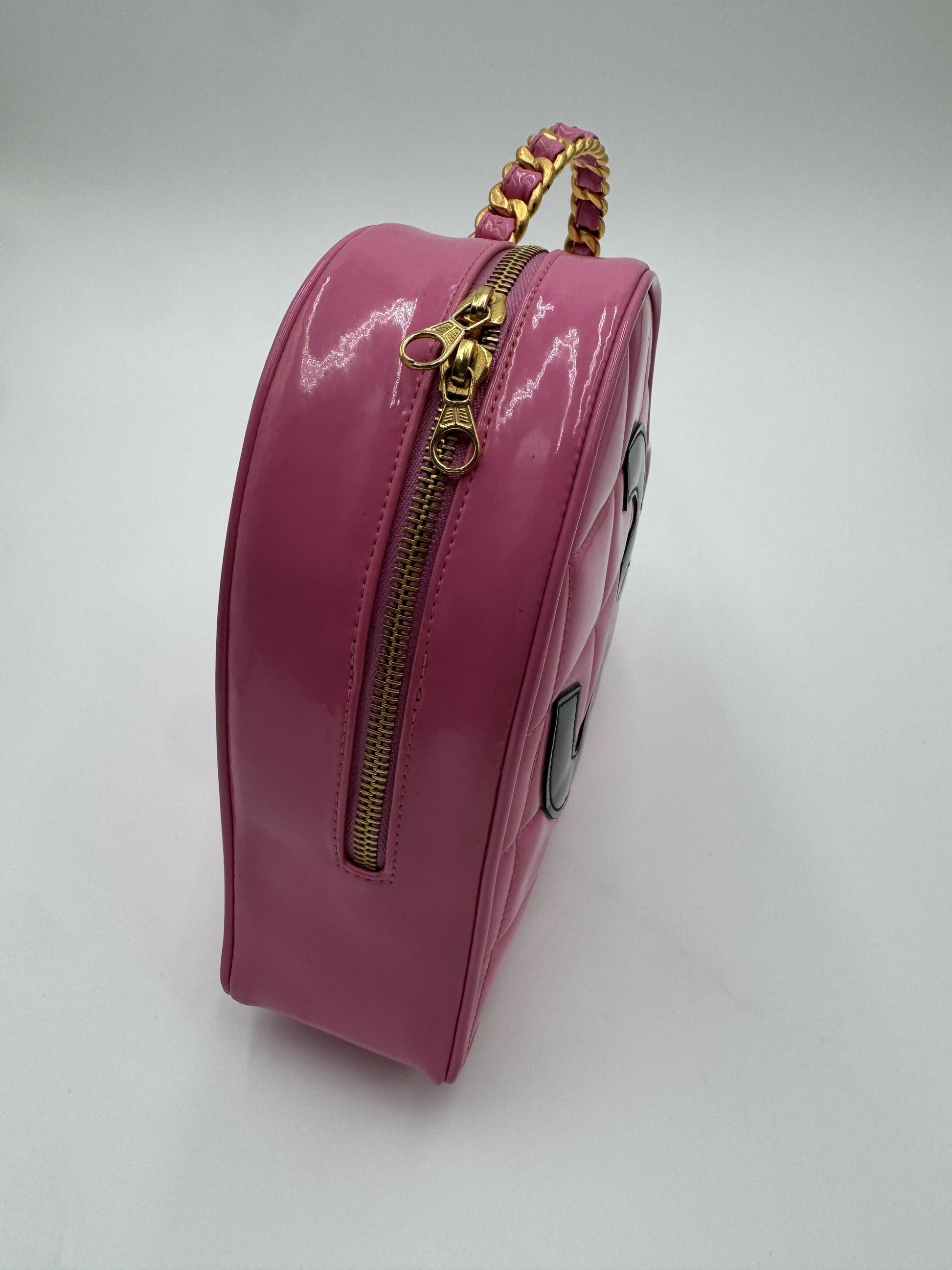 Chanel 1995 Barbie Pink Heart Vanity Bag