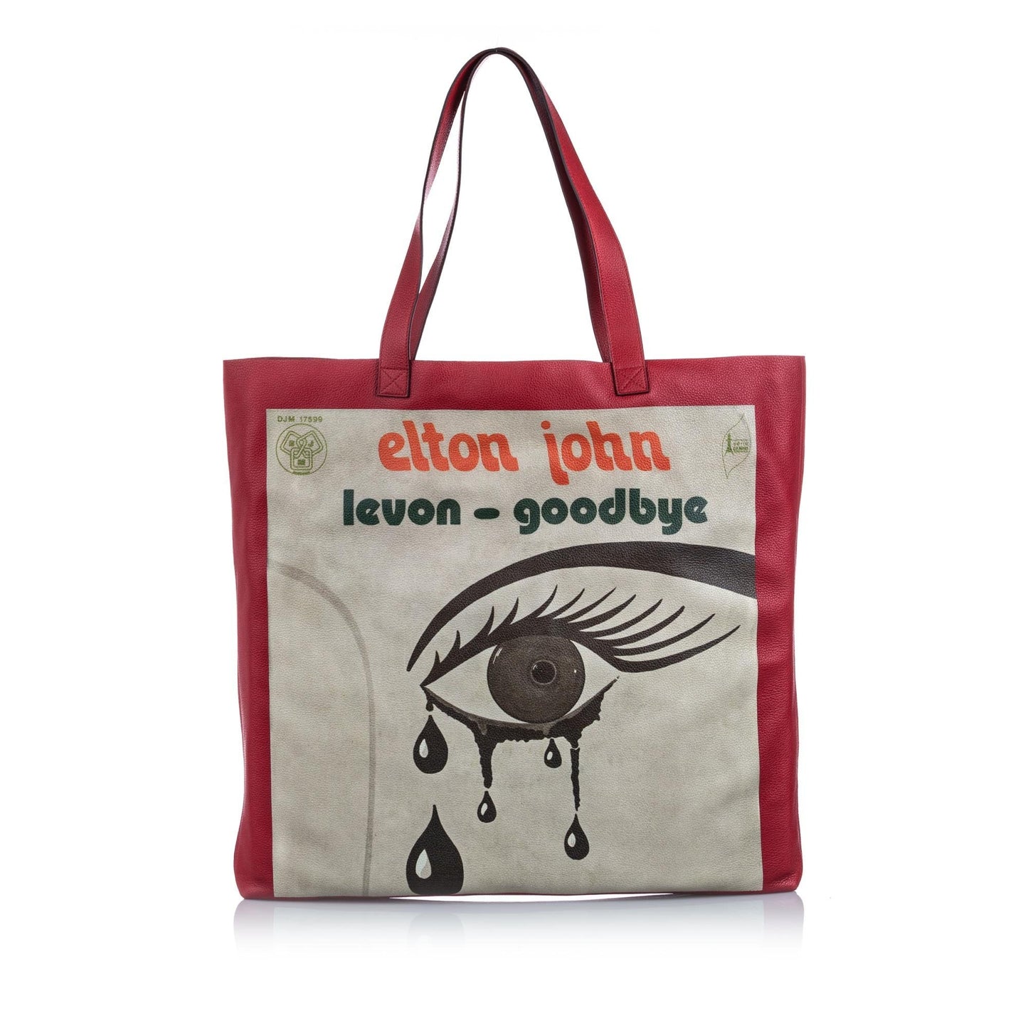 Gucci Red Leather Tote Style 2
