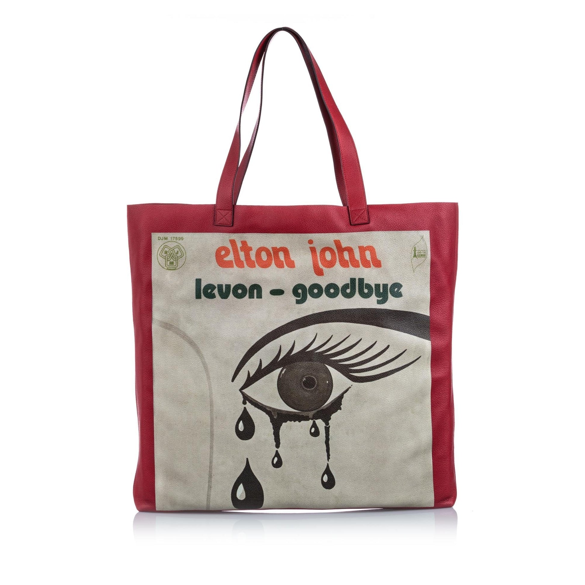Gucci Red Leather Tote Style 2