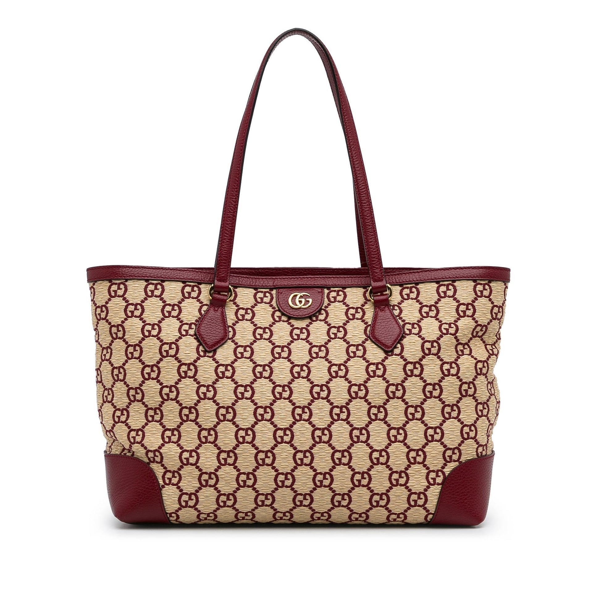 Gucci Ophidia Brown Leather Tote Style 1