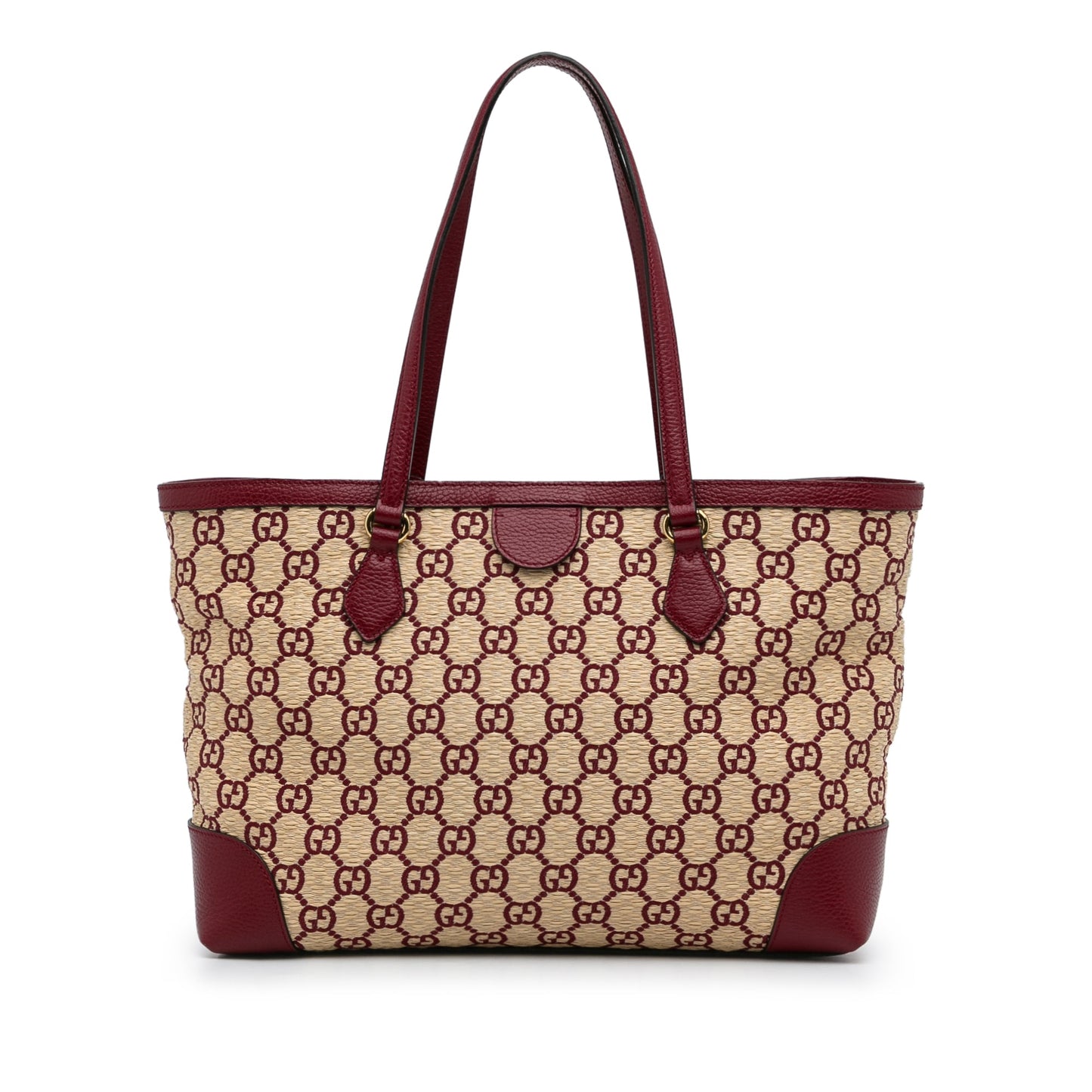 Gucci Ophidia Brown Leather Tote Style 1
