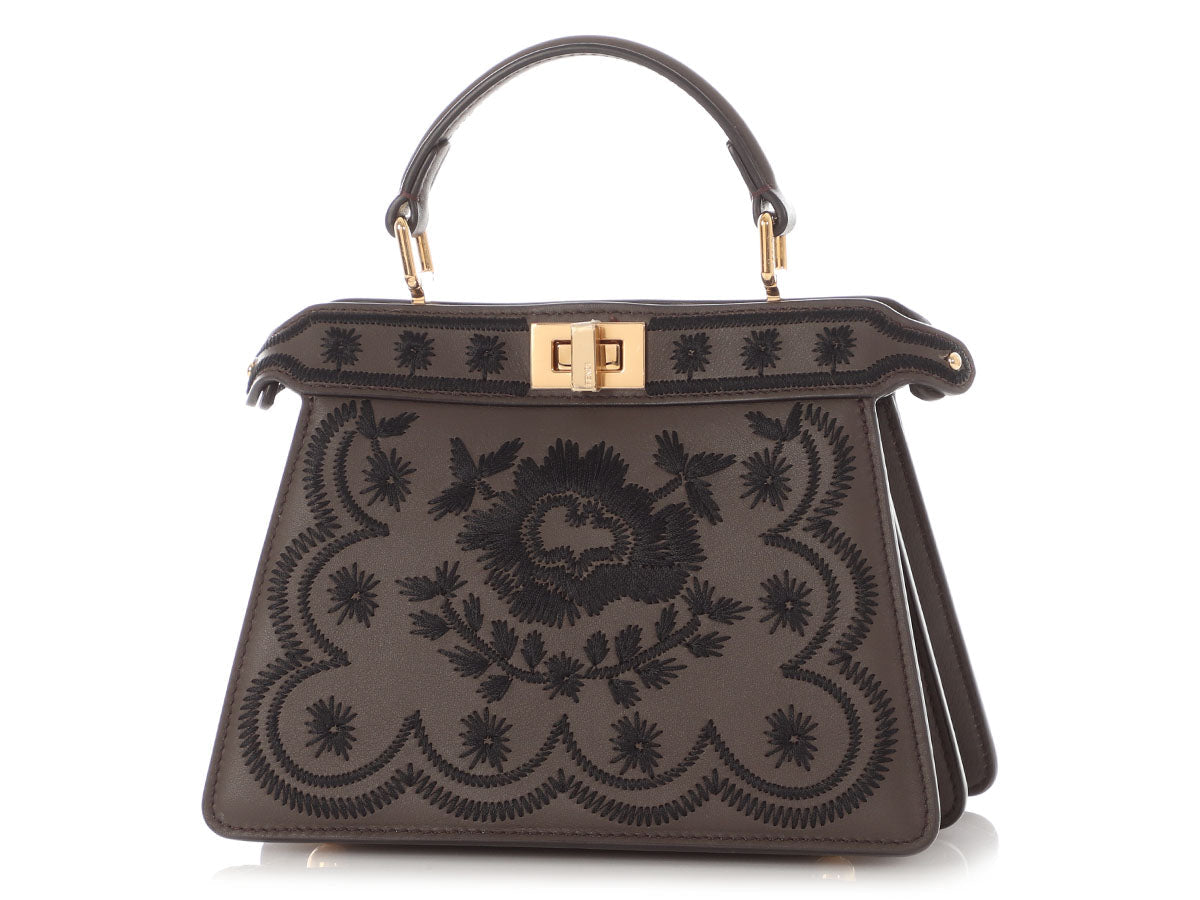 Fendi Medium Brown Selleria Baguette