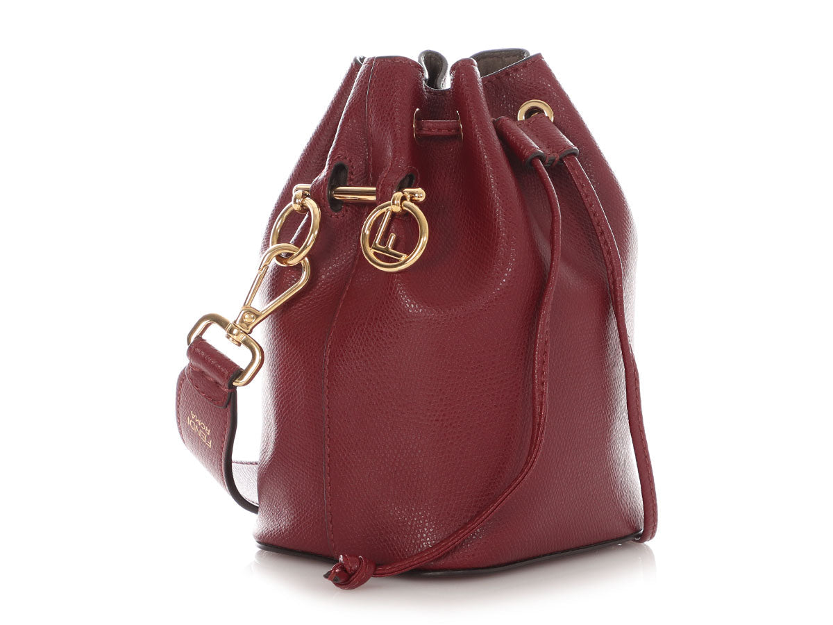 Fendi Mini Red Calfskin Mon TrÃ©sor