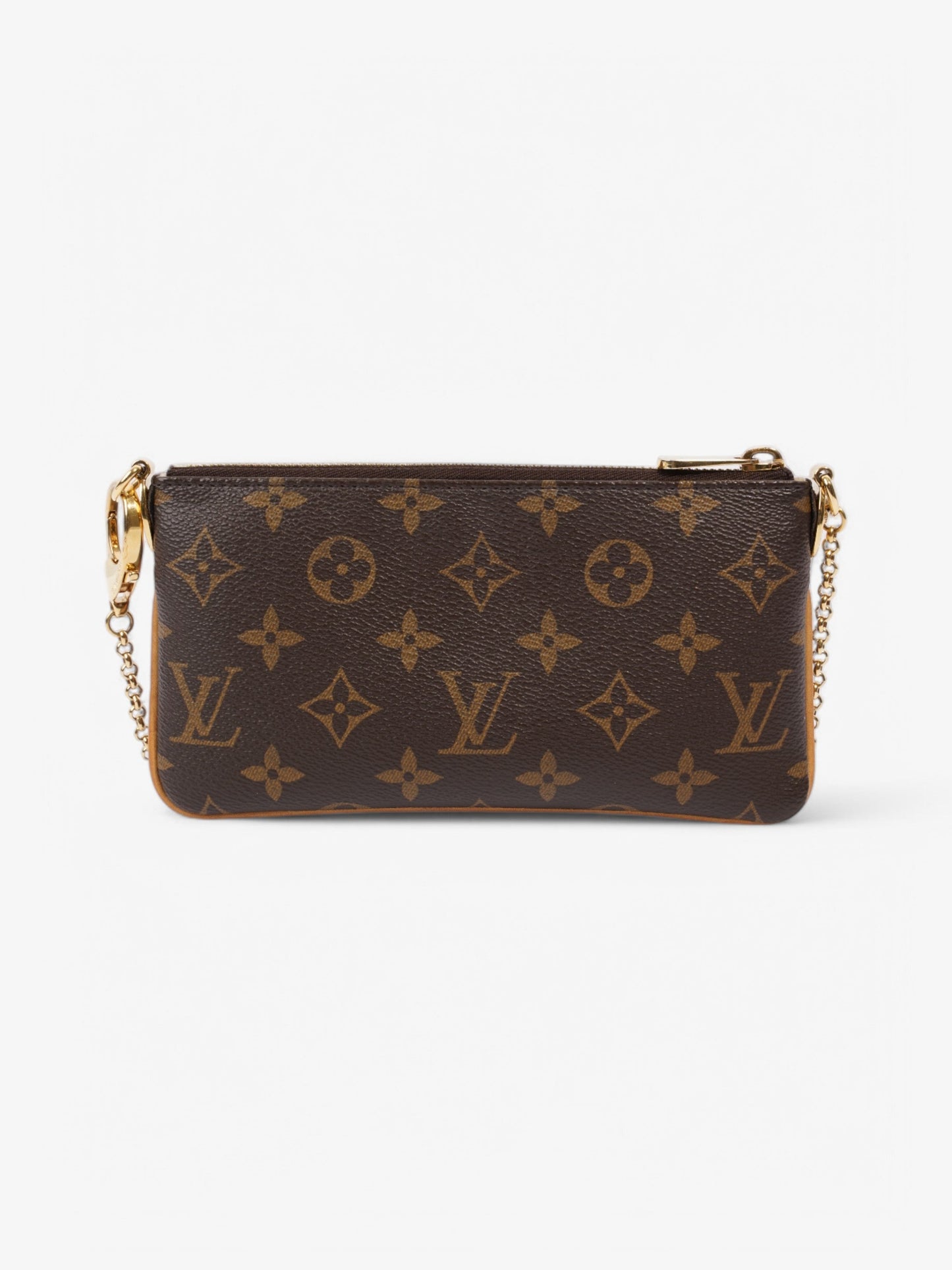  Louis Vuitton Milla Pochette Monogram Coated Canvas MM