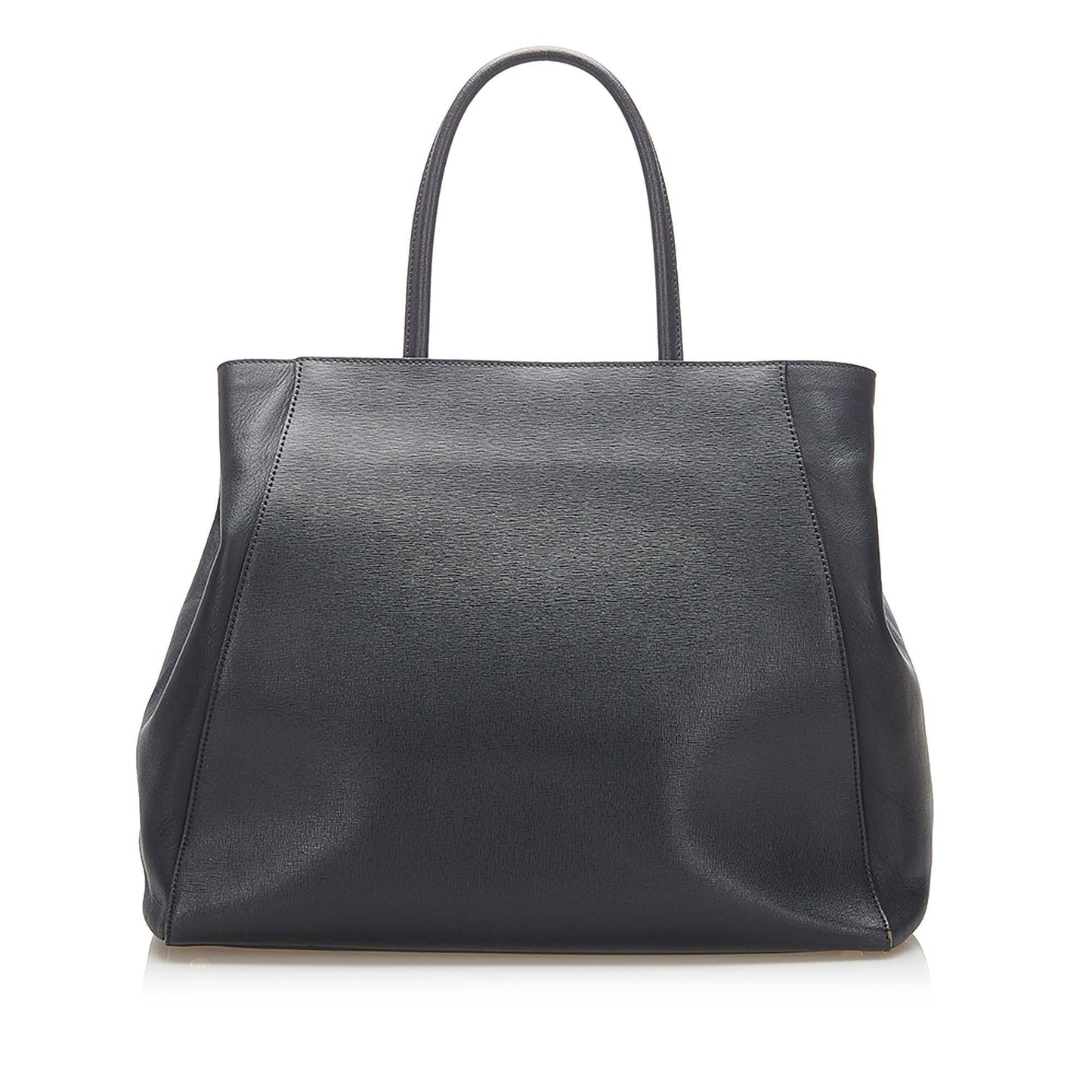 Fendi 2Jours Leather Handbag (22354)