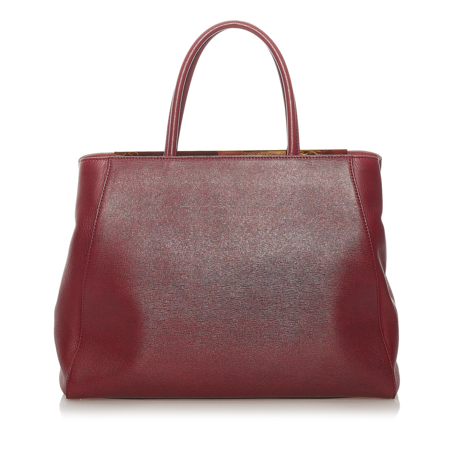 Fendi 2Jours Leather Handbag (27433)