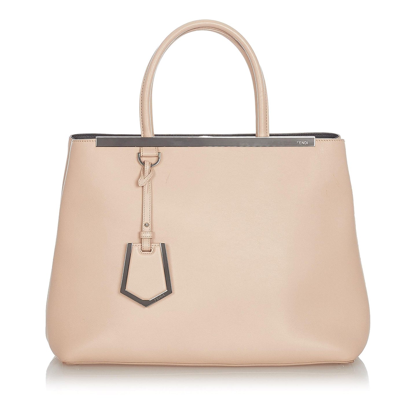 Fendi 2Jours Leather Handbag (31638)