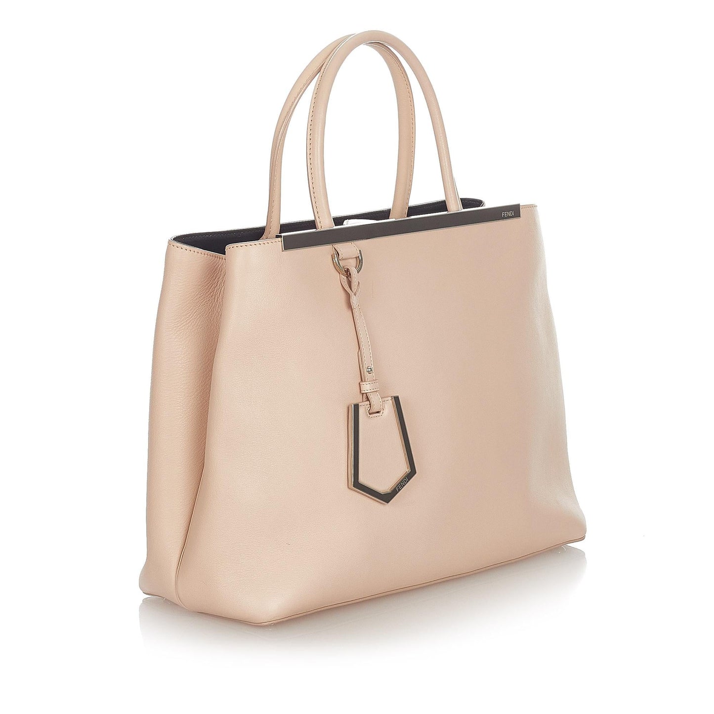 Fendi 2Jours Leather Handbag (31638)