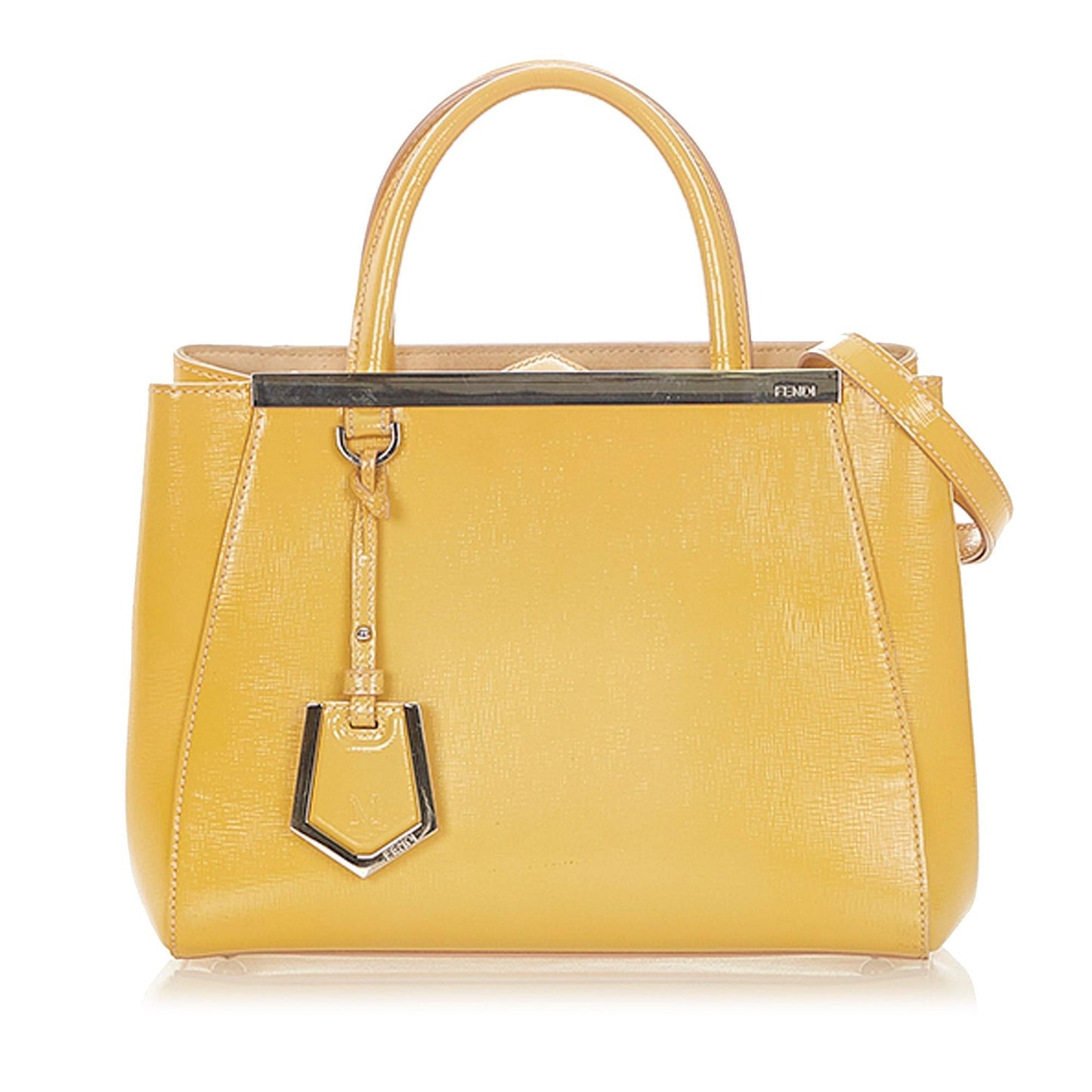 Fendi 2Jours Leather Satchel (19311)