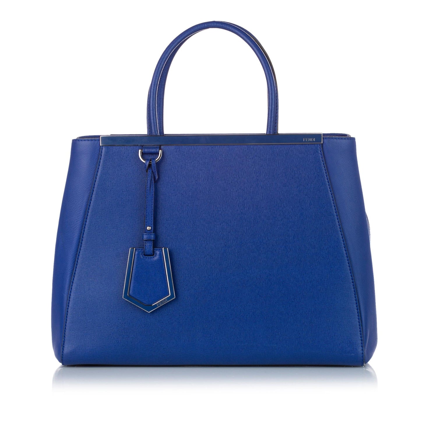 Fendi 2Jours Leather Satchel (26672)