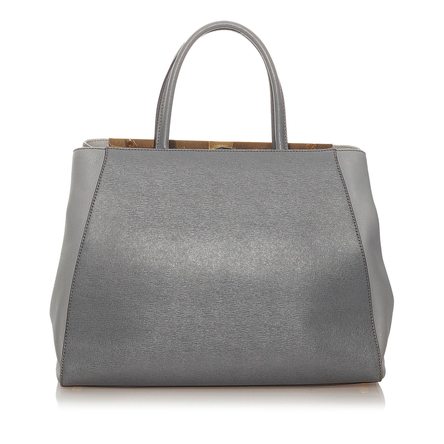 Fendi 2Jours Leather Satchel (27958)