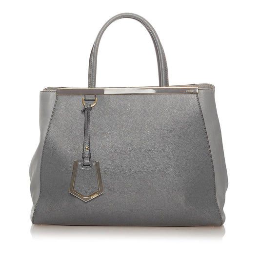 Fendi 2Jours Leather Satchel (27958)