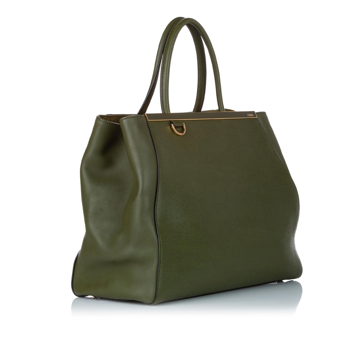 Fendi 2Jours Leather Satchel (30030)