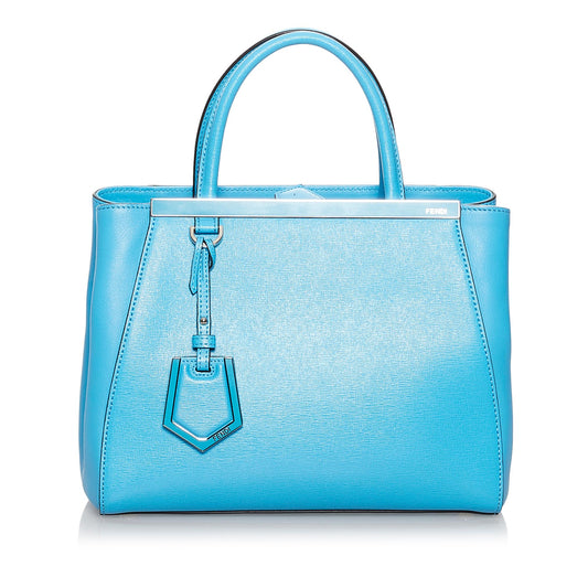 Fendi 2Jours Leather Satchel (30664)