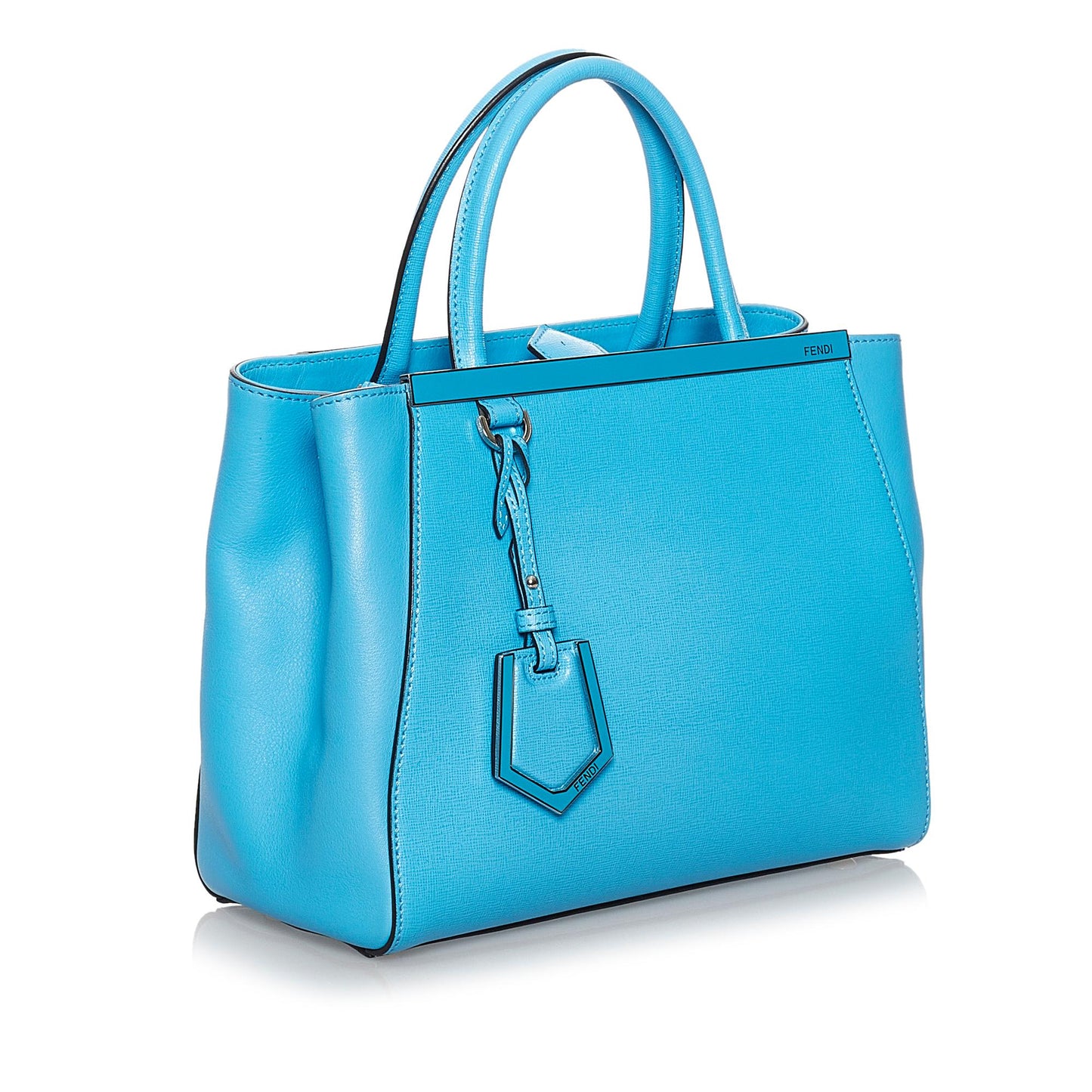 Fendi 2Jours Leather Satchel (30664)
