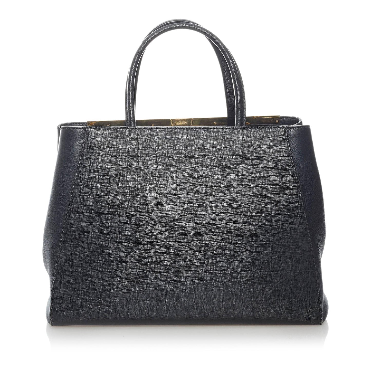 Fendi 2Jours Leather Satchel (30771)
