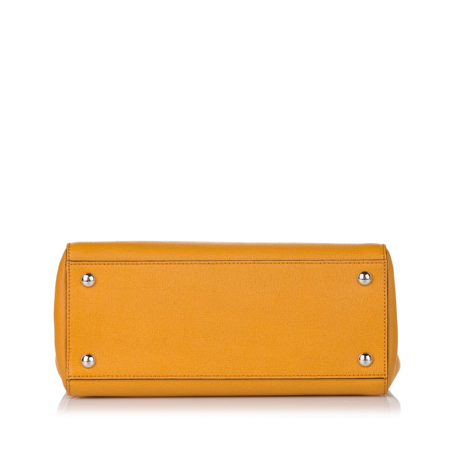 Fendi 2Jours Leather Satchel (31456)