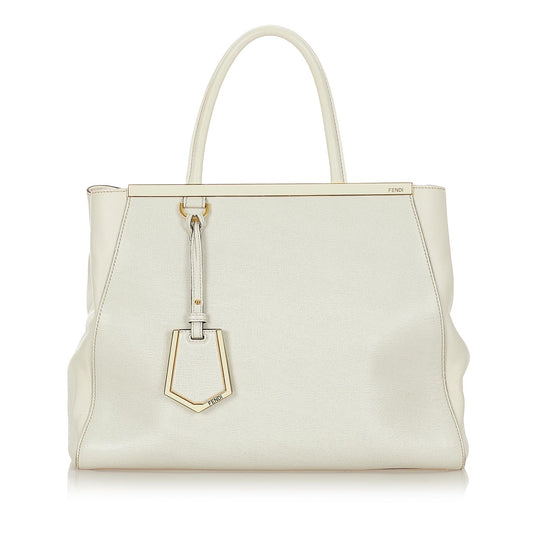 Fendi 2Jours Leather Satchel (31907)