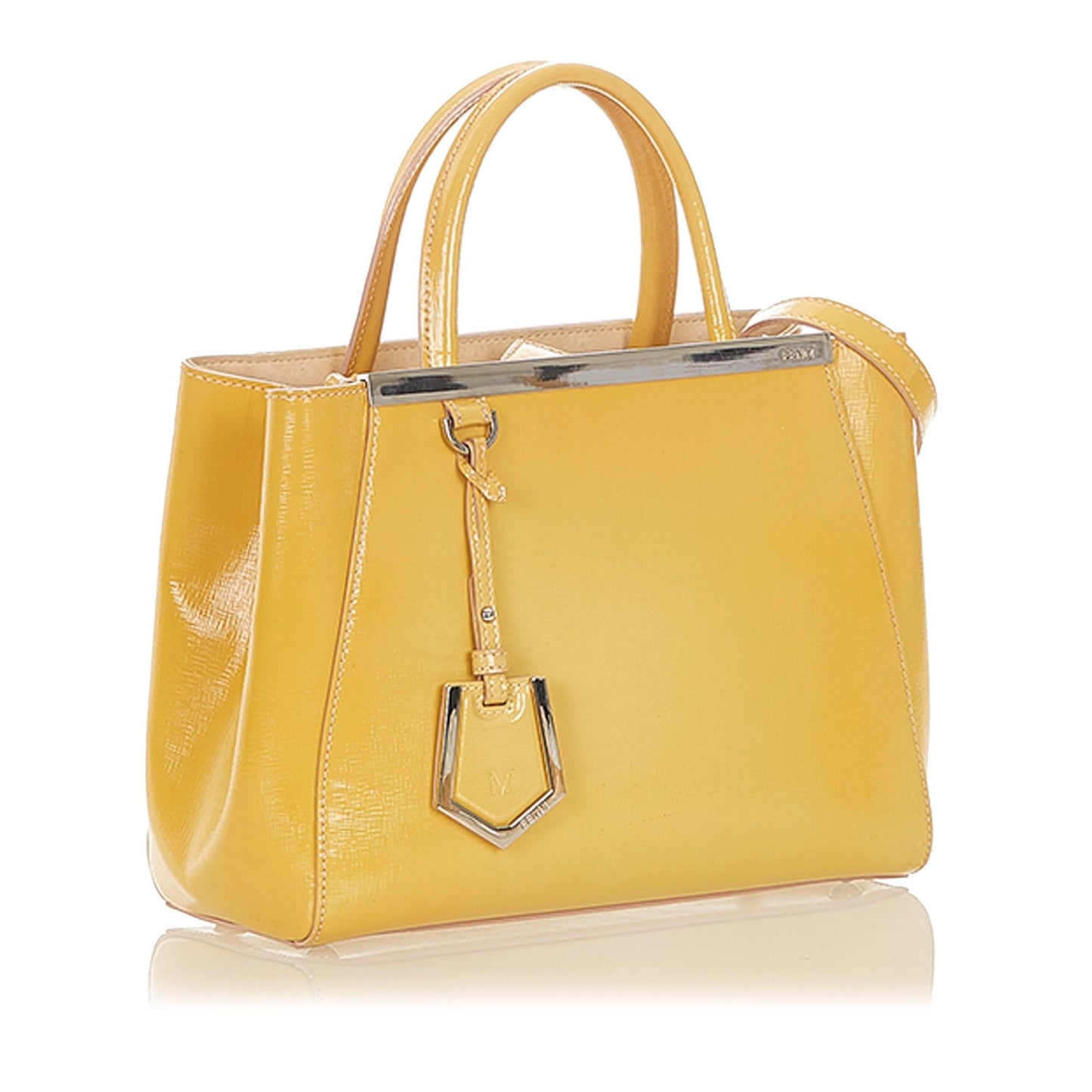 Fendi 2Jours Leather Satchel (32166)