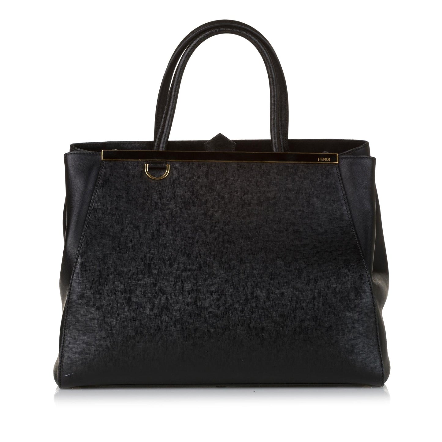 Fendi 2Jours Leather Satchel (32224)