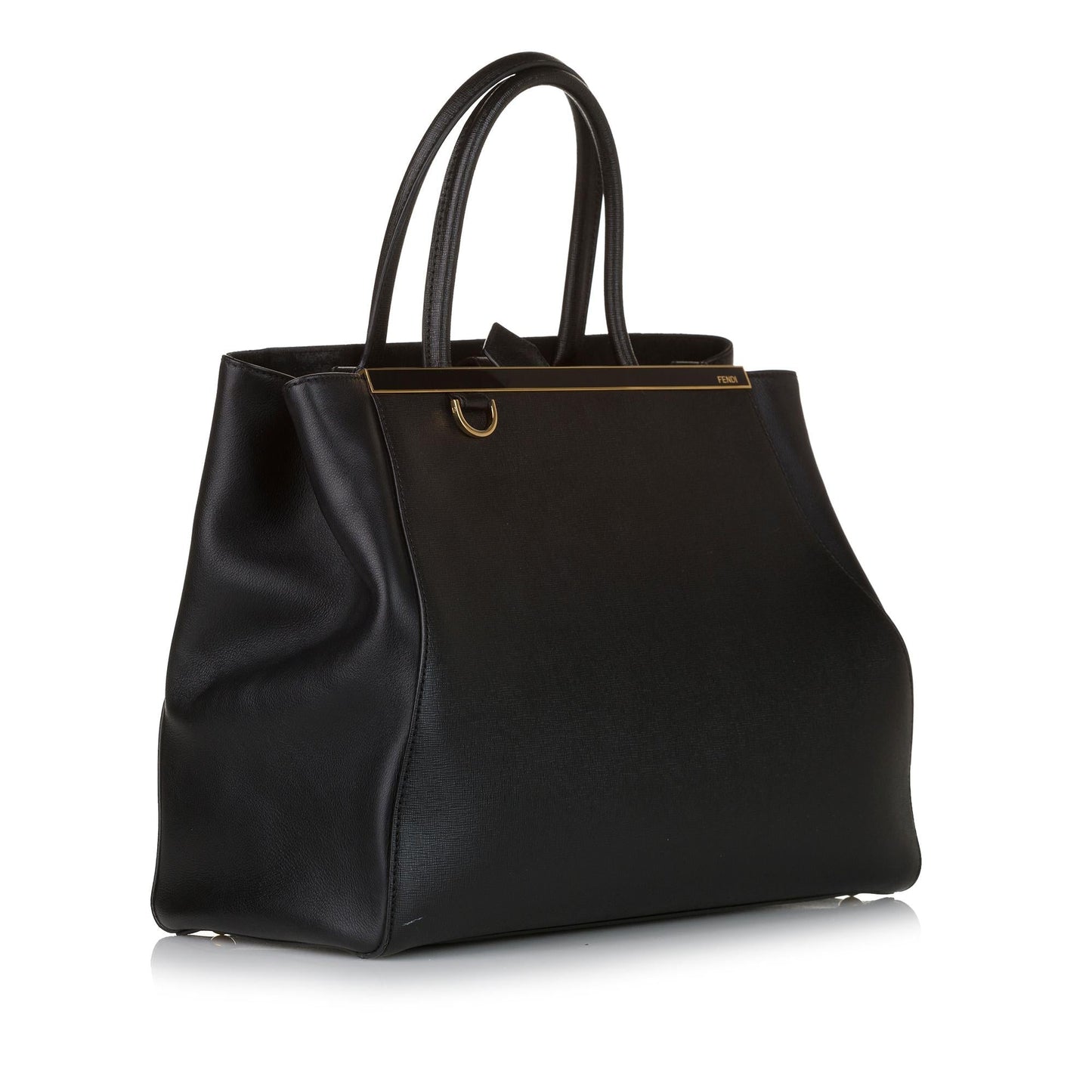 Fendi 2Jours Leather Satchel (32224)