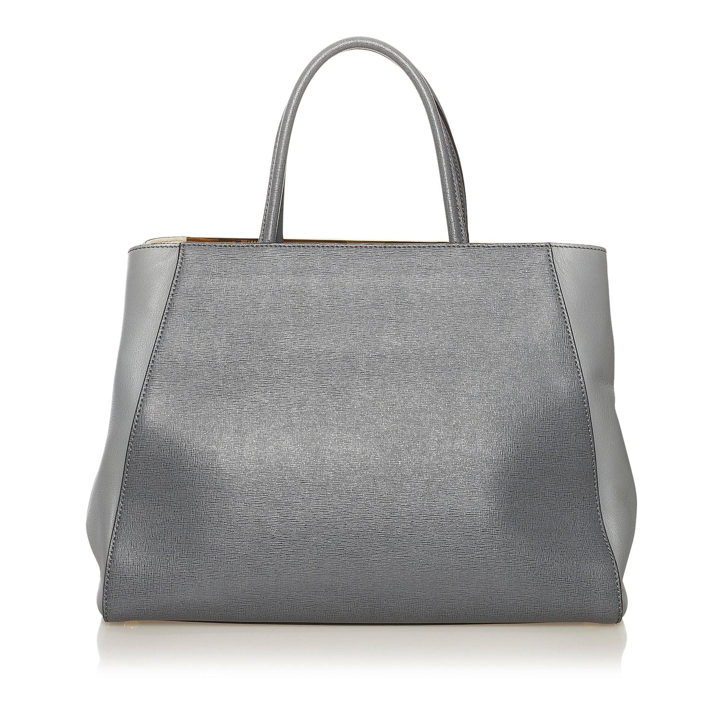Fendi 2Jours Leather Satchel (35691)