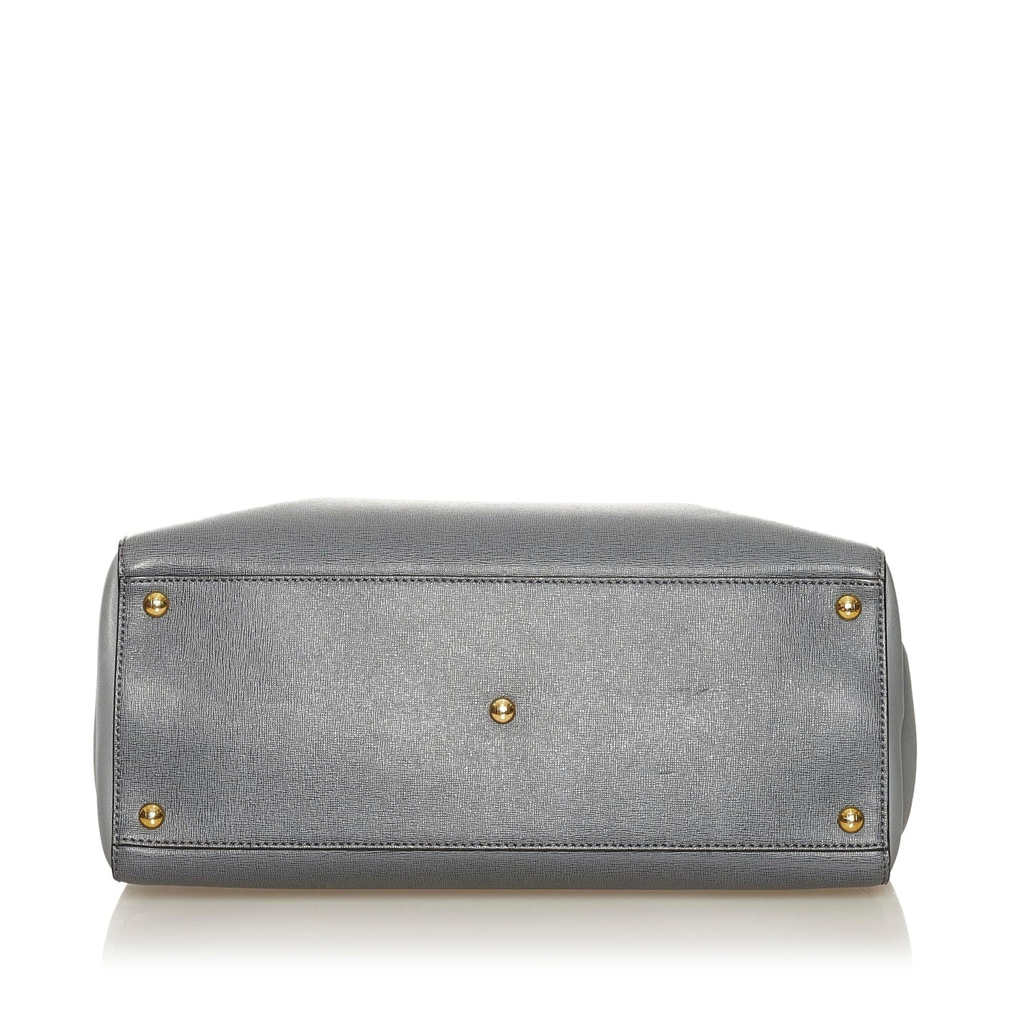 Fendi 2Jours Leather Satchel (35691)