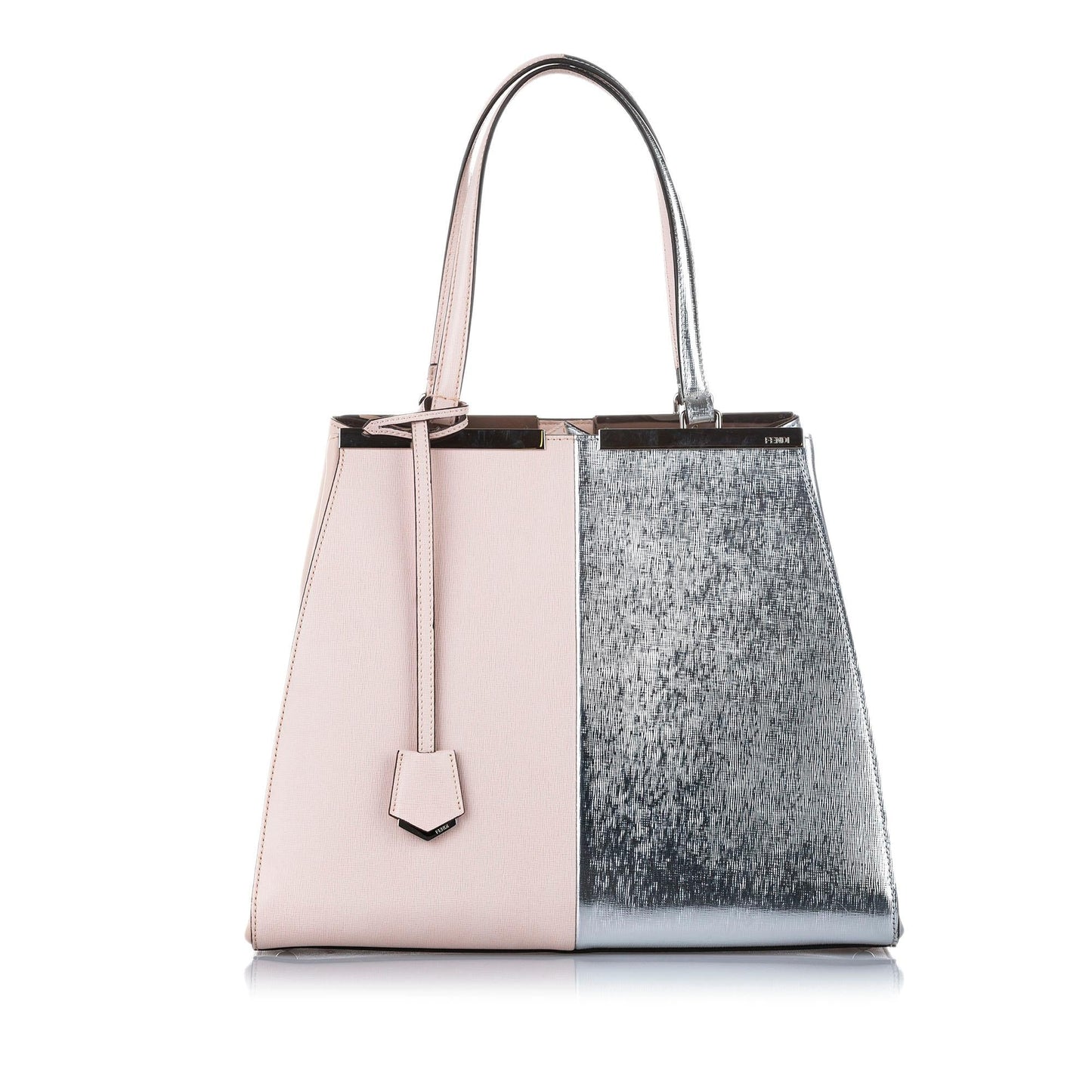 Fendi 2Jours Leather Tote Bag (32108)