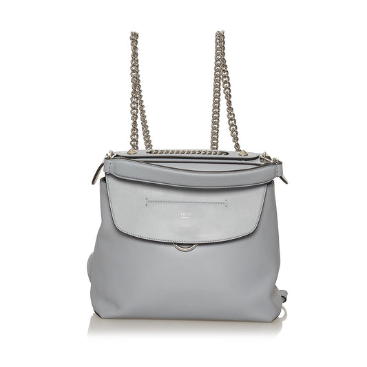 Fendi Back To School Leather Backpack (29279)