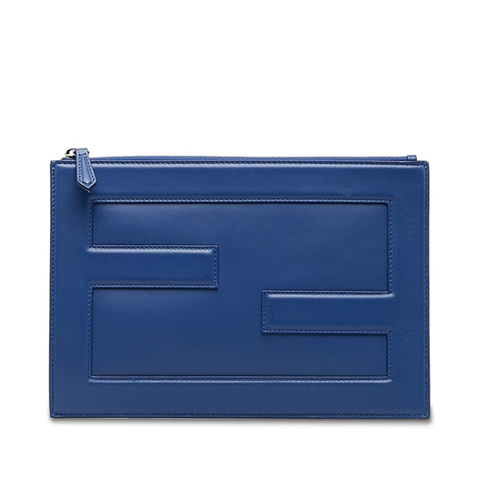 Fendi Baguette Leather Zip Clutch Bag (OiTX6Y)