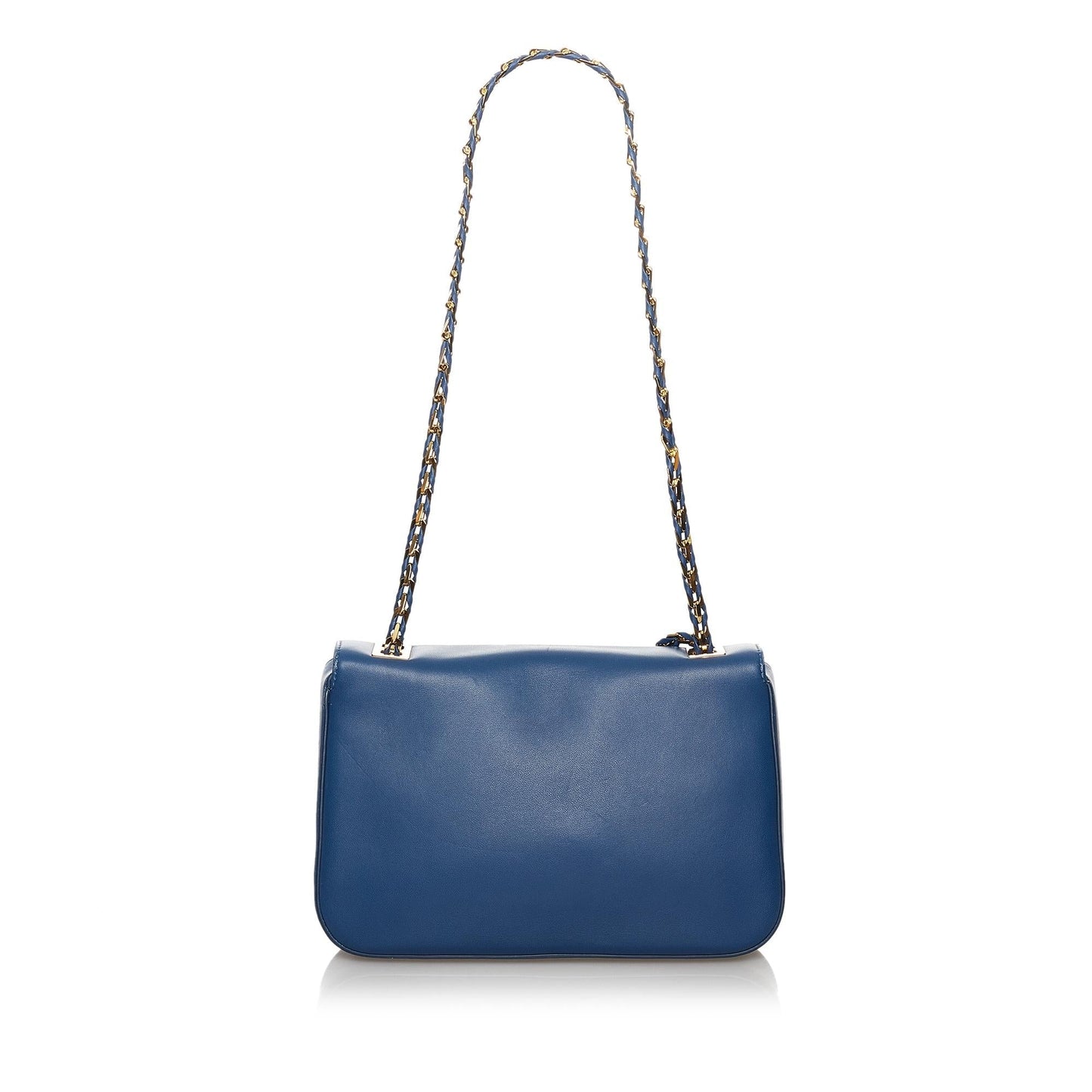 Fendi Be Baguette Leather Crossbody Bag (30577)