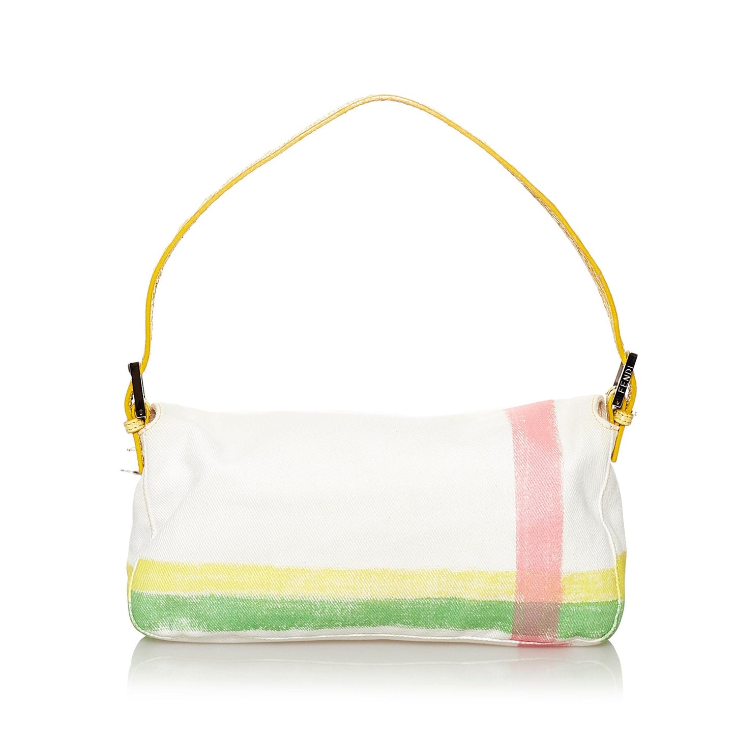 Fendi Beaded Canvas Mamma Baguette (29763)