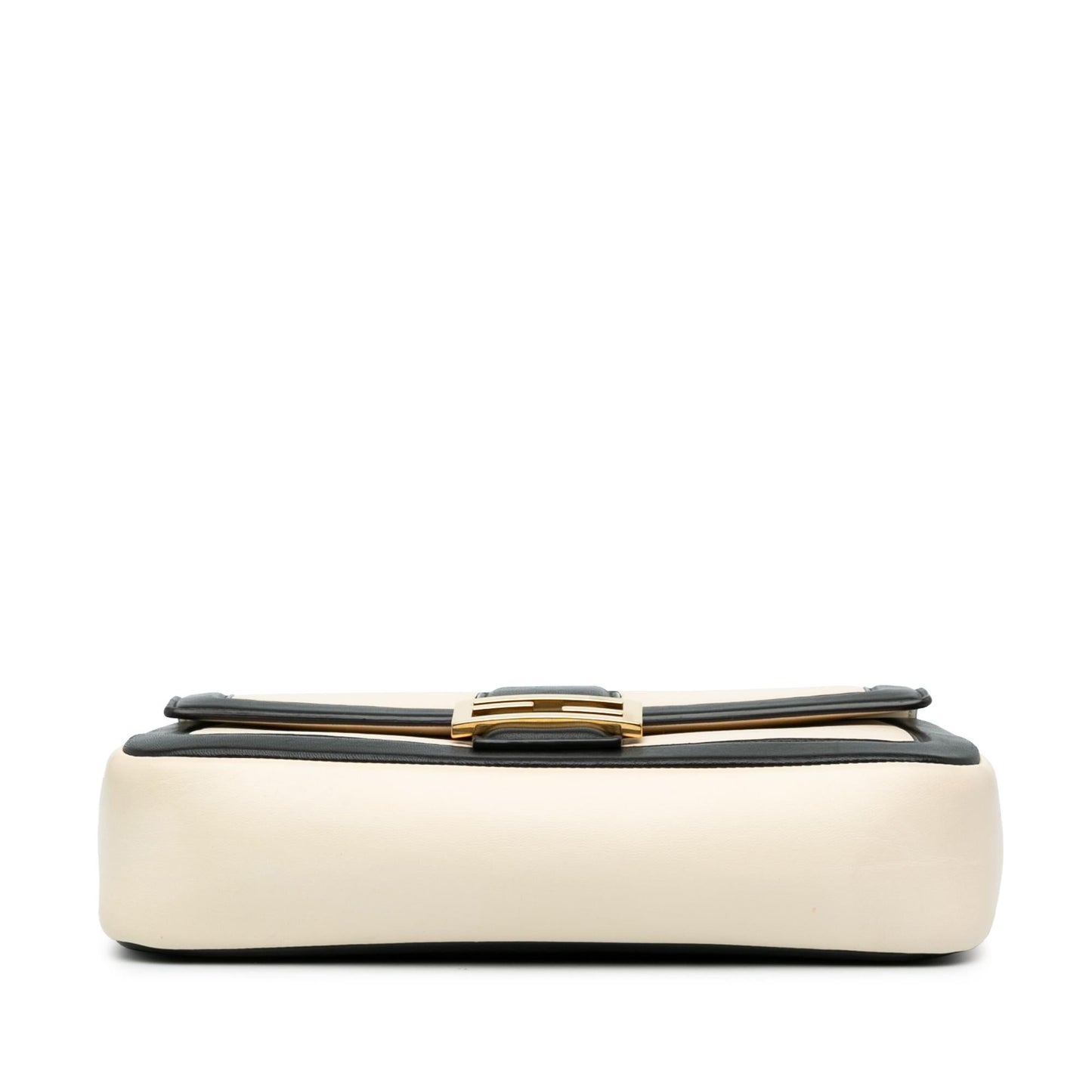 Fendi Bicolor Leather Chain Midi Baguette (Hf8LuU)