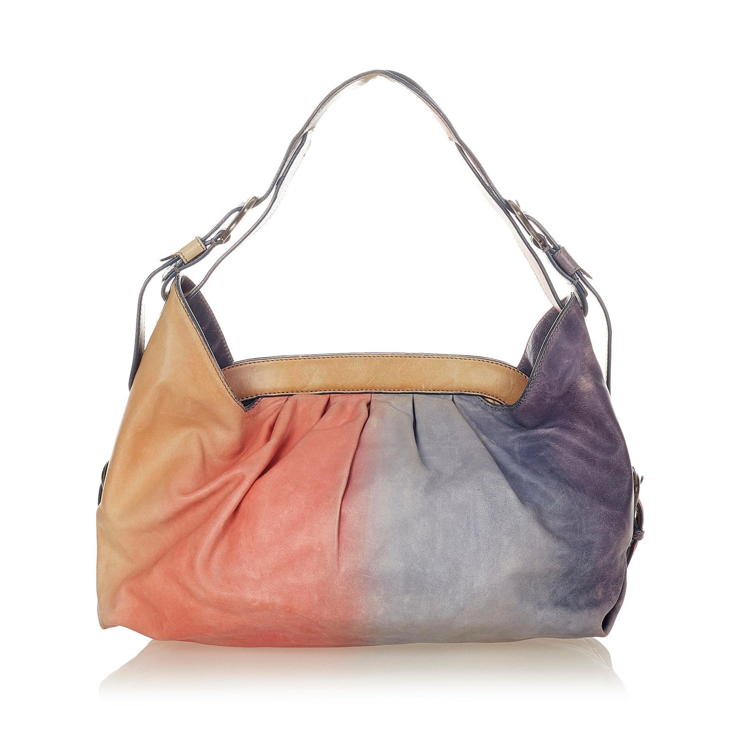 Fendi Borsa Doctor Leather Shoulder Bag (26969)