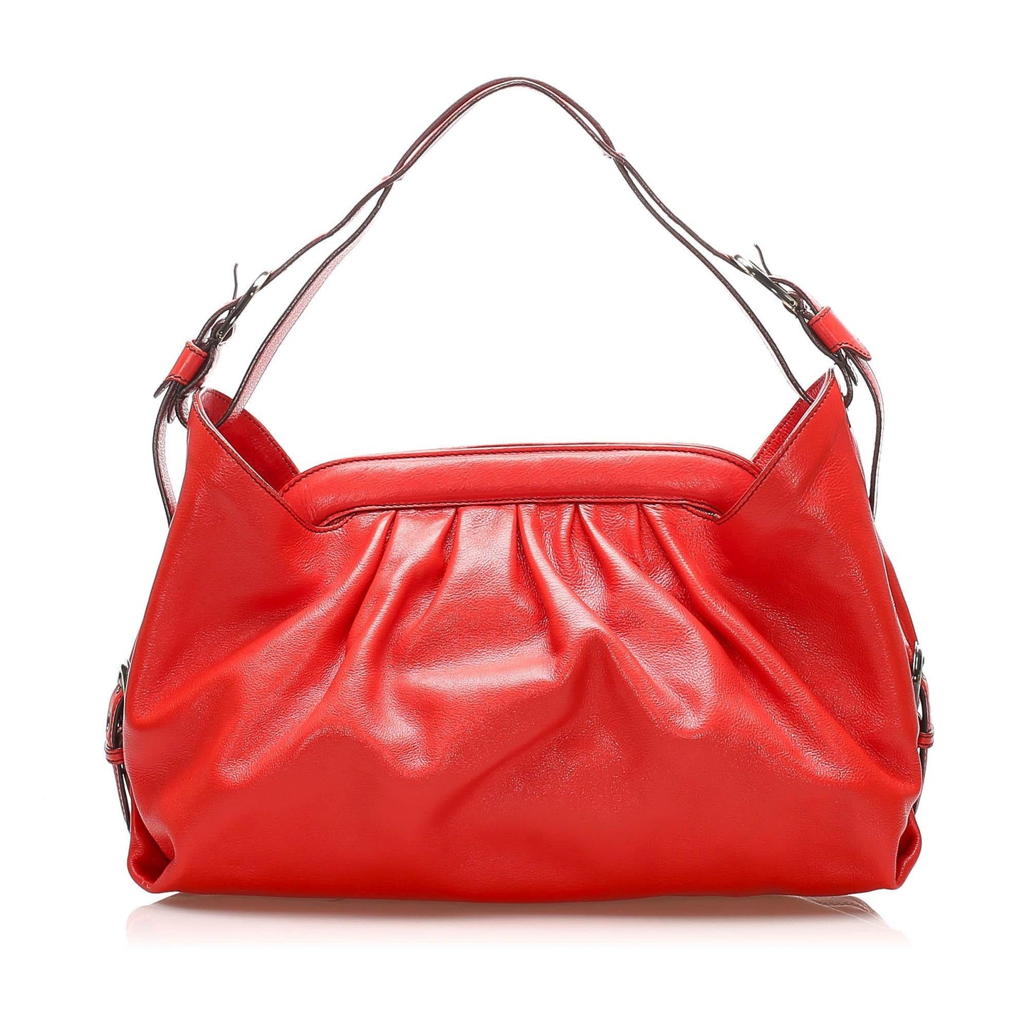 Fendi Borsa Doctor Leather Shoulder Bag (31707)