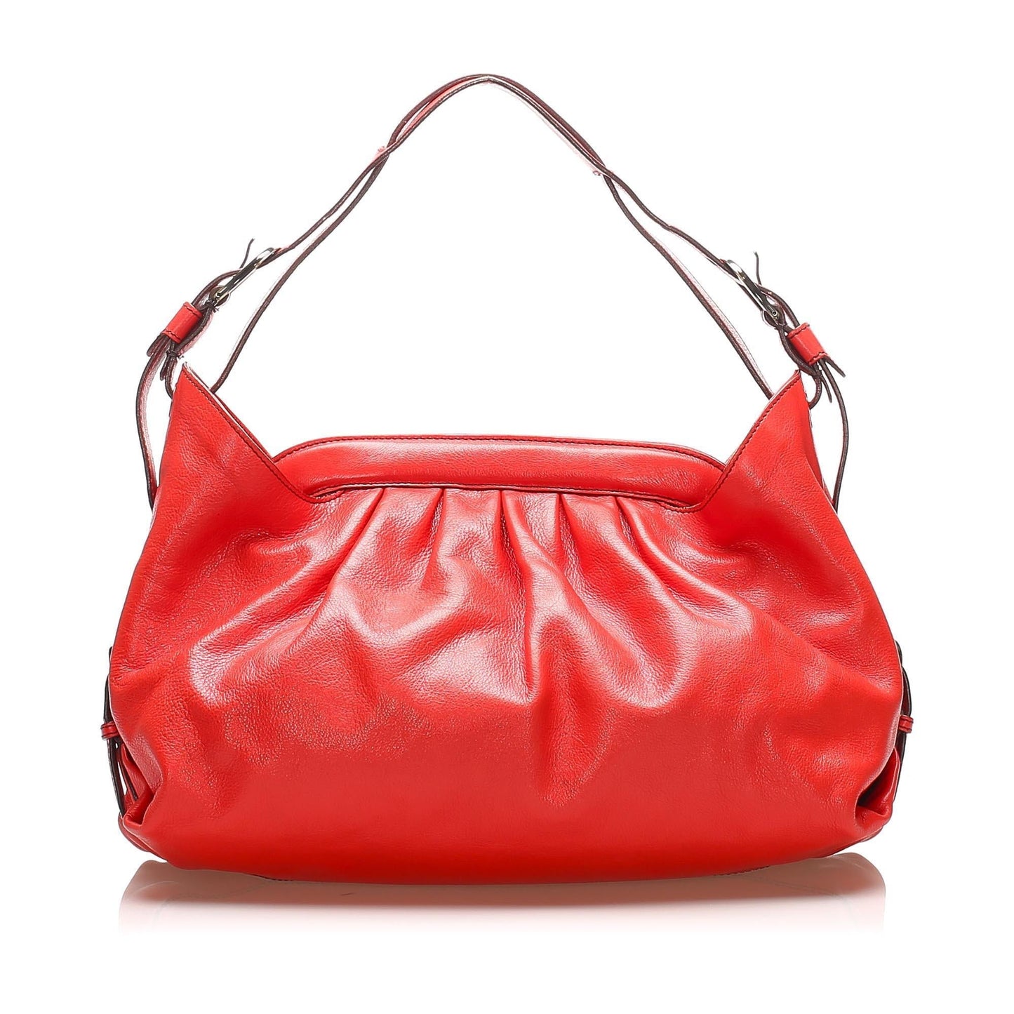 Fendi Borsa Doctor Leather Shoulder Bag (31707)