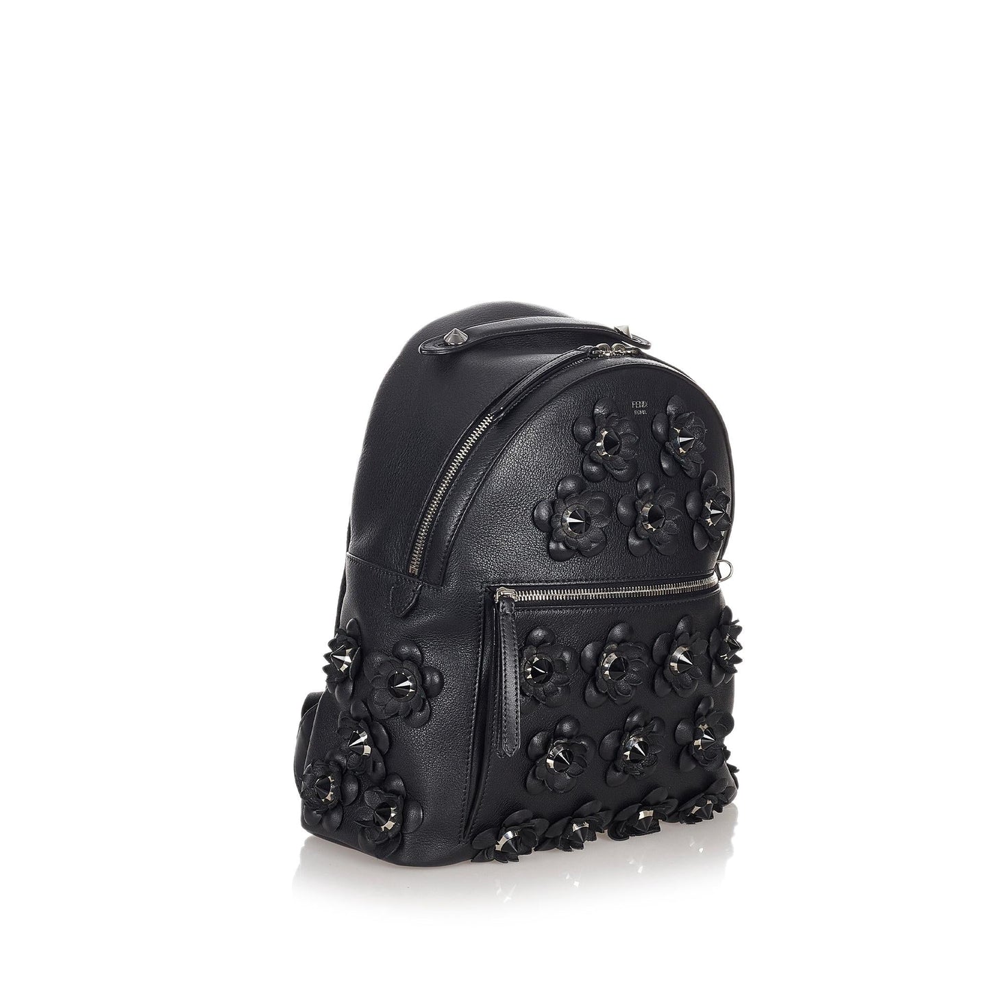 Fendi By The Way Flowerland Leather Backpack (26894)