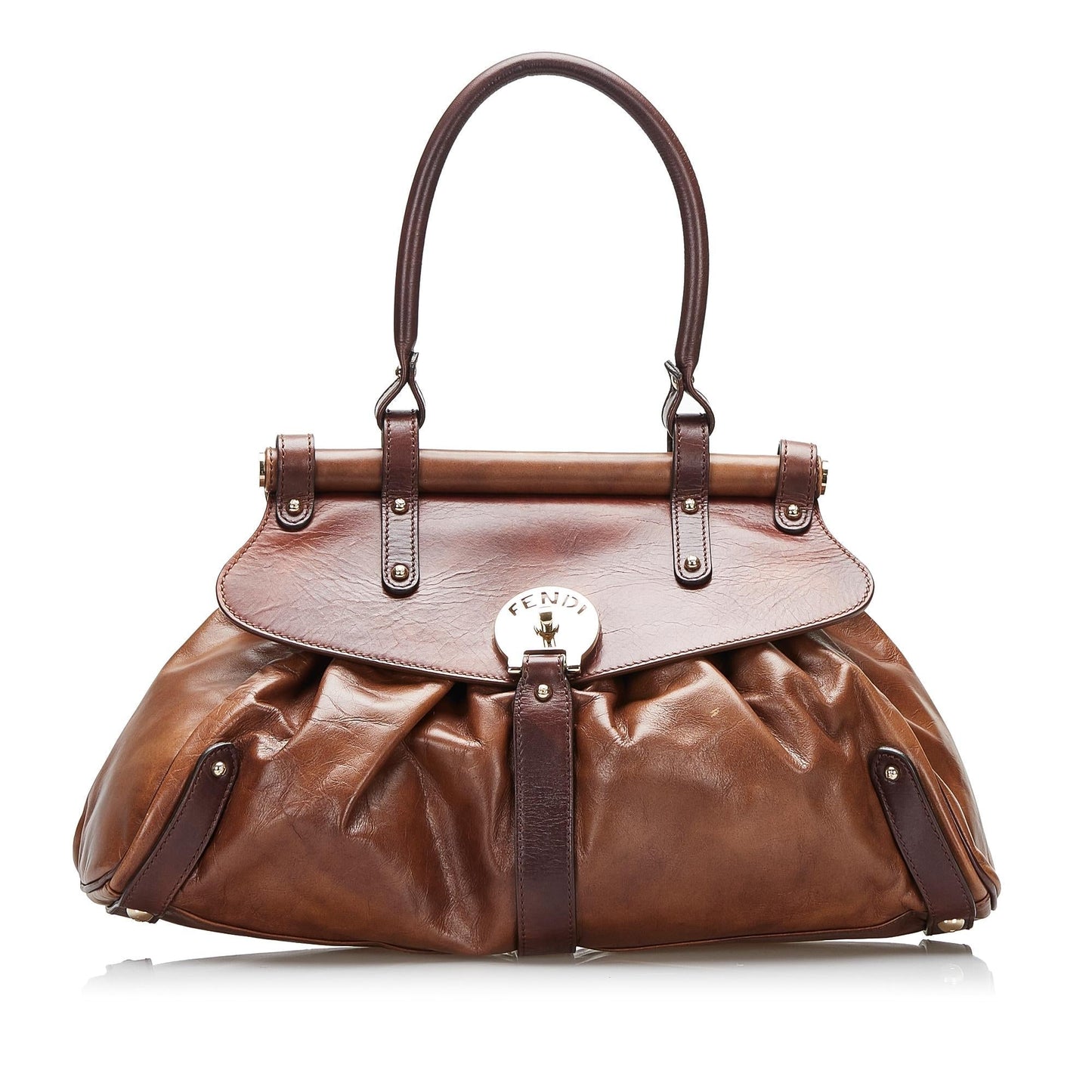Fendi Calf Leather Handbag (0I003W)