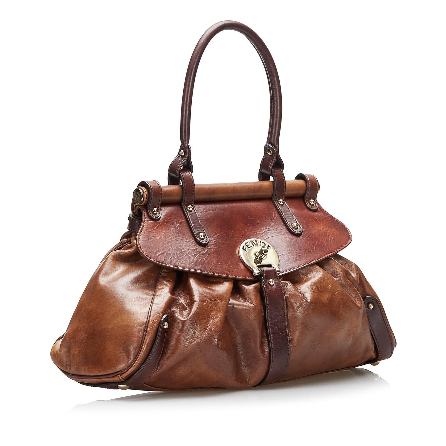 Fendi Calf Leather Handbag (0I003W)