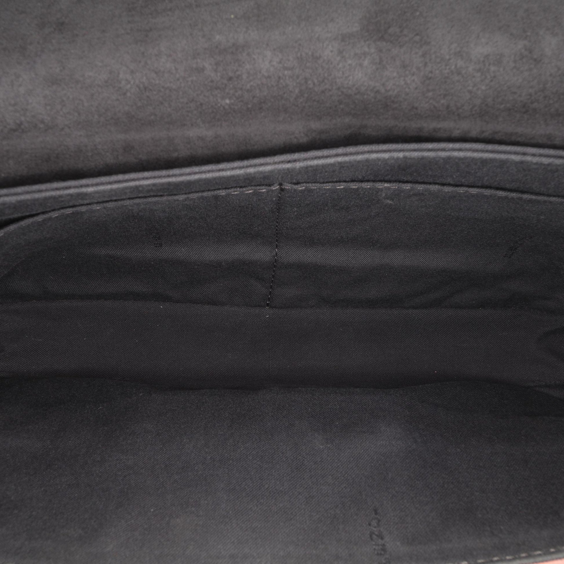 Fendi Calfskin 3Baguette Shoulder Bag