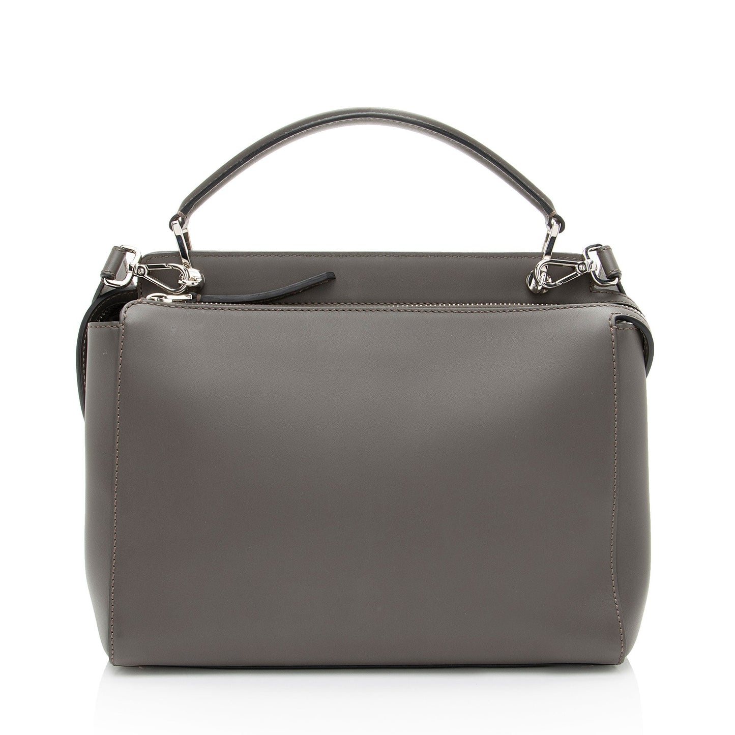 Fendi Calfskin Dotcom Medium Satchel