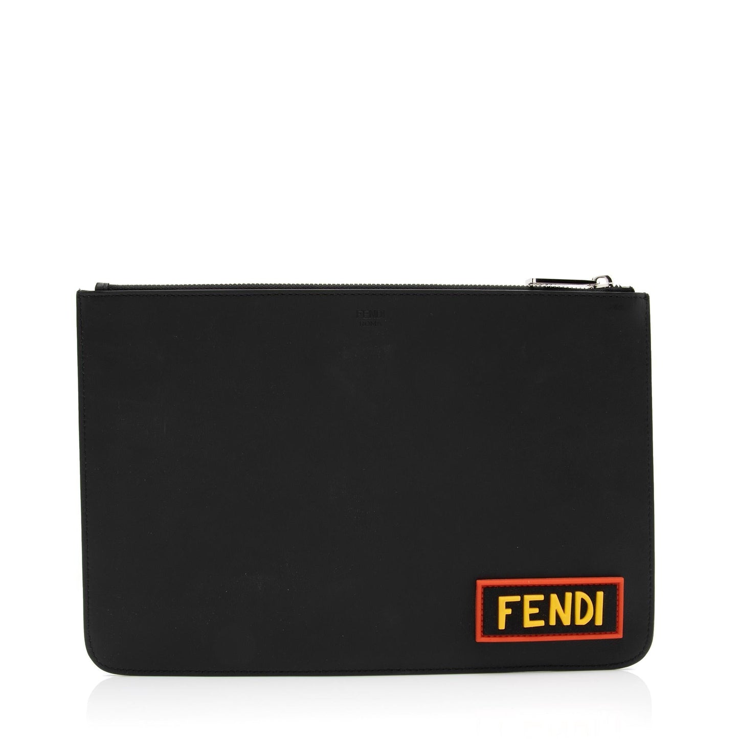 Fendi Calfskin Love Vocabulary Pouch