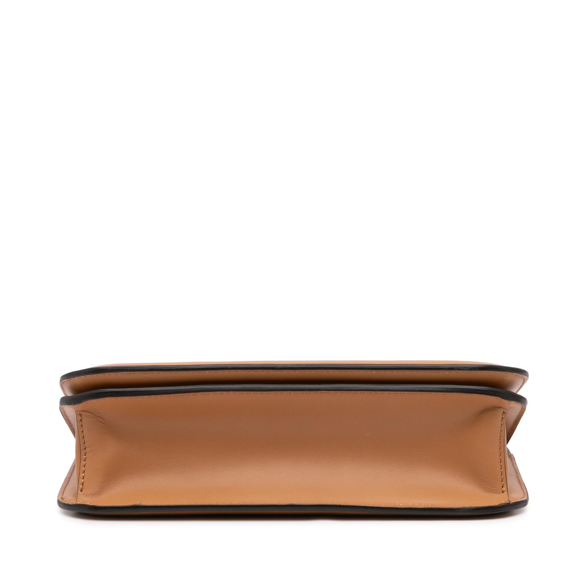 Fendi Calfskin Vitello King Nubuck Pequin Karligraphy Pocket Shoulder Bag
