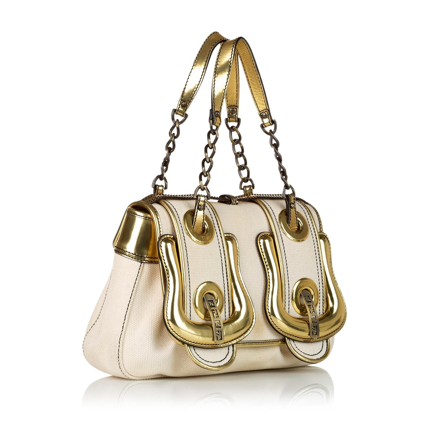Fendi Canvas B. Bag (33182)
