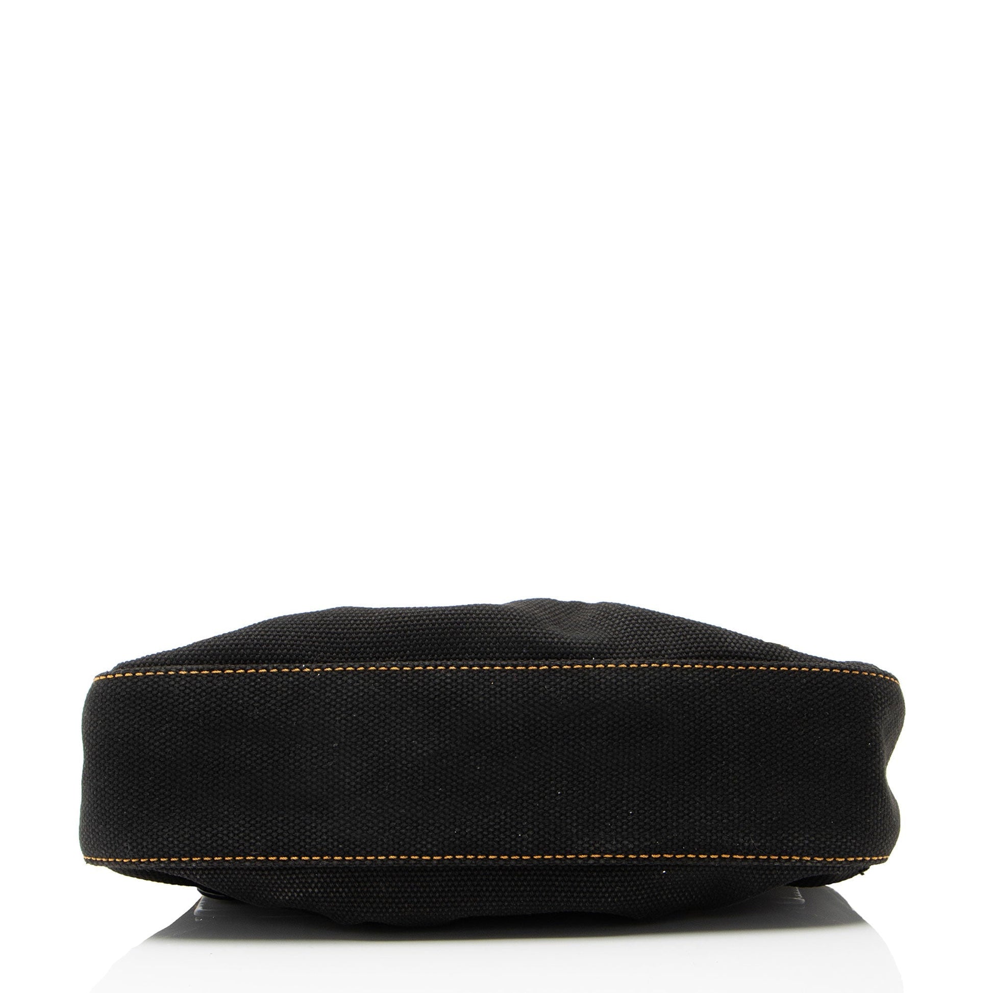 Fendi Shearling FF Baguette Shoulder Bag