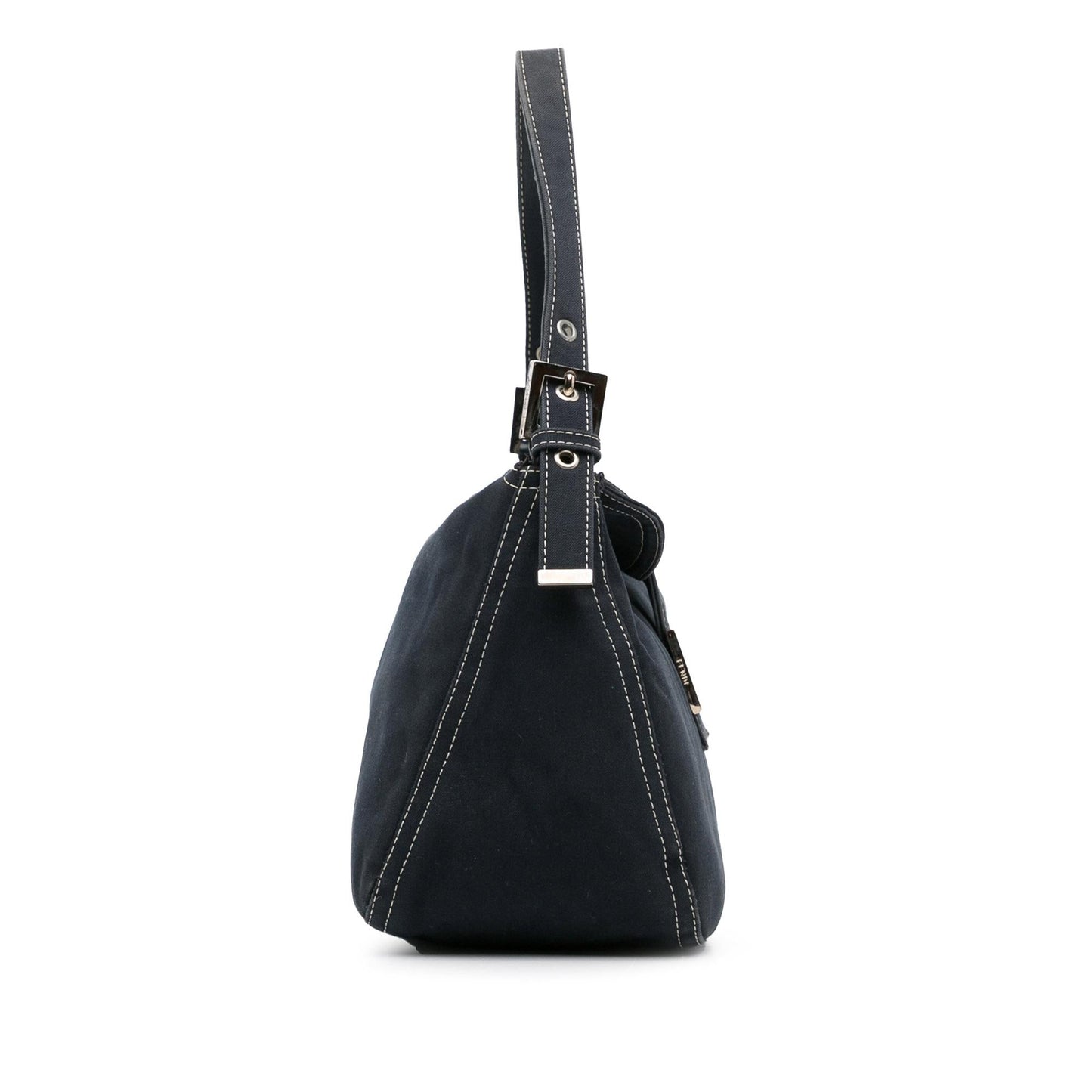 Fendi Canvas FF Marble Double Flap Shoulder Bag (tZdrHw)