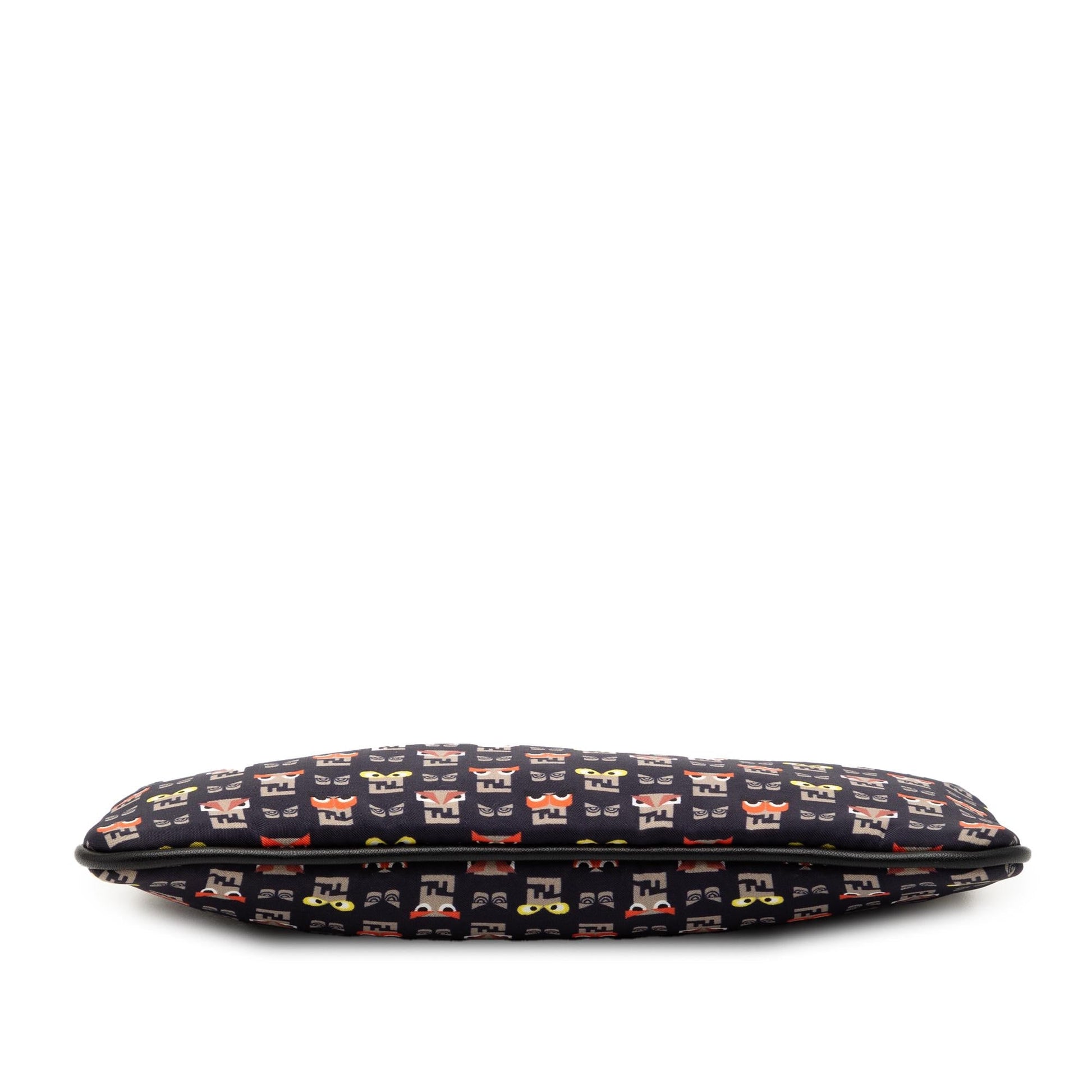 Fendi Canvas Monster Clutch