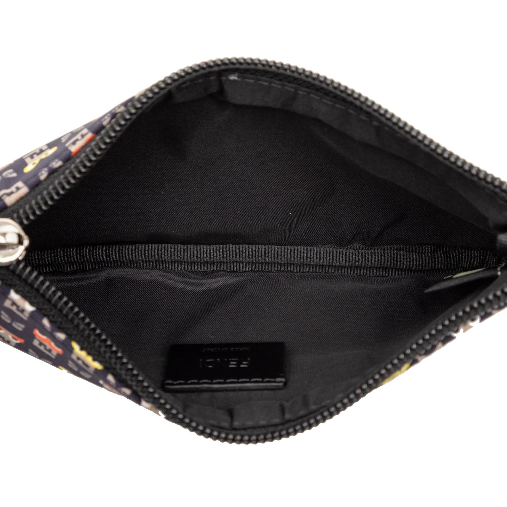 Fendi Canvas Monster Clutch